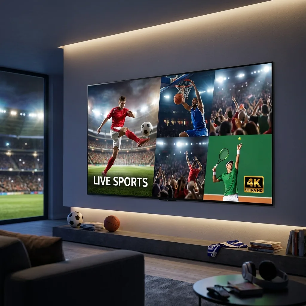 Regarder le sport en direct sur French IPTV avec BeIN Sports et RMC Sport en HD 4K