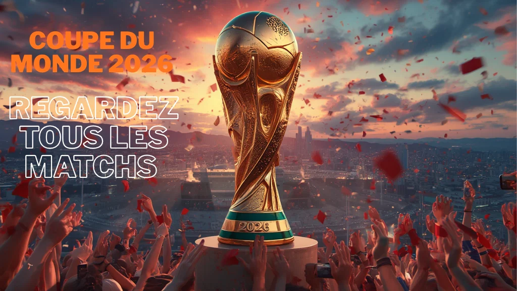 Match de la Coupe du Monde 2026 diffusé en 4K via un abonnement IPTV sport